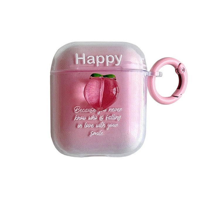 Peachy 3D Airpods Case