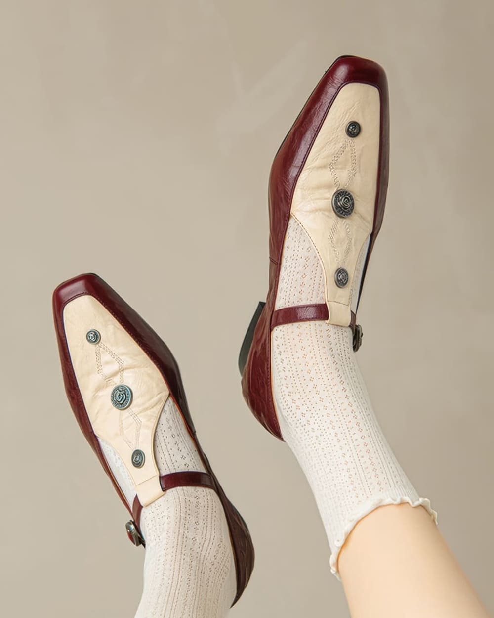 Sunday Tea Buckle Oxford Shoes
