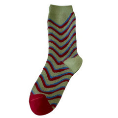 Primary Colors Striped Socks