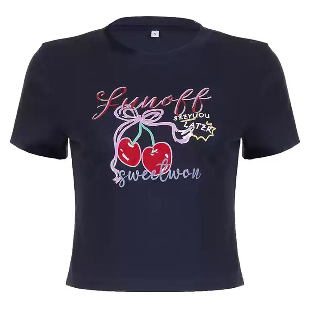 Sweet Cherry Crop Top