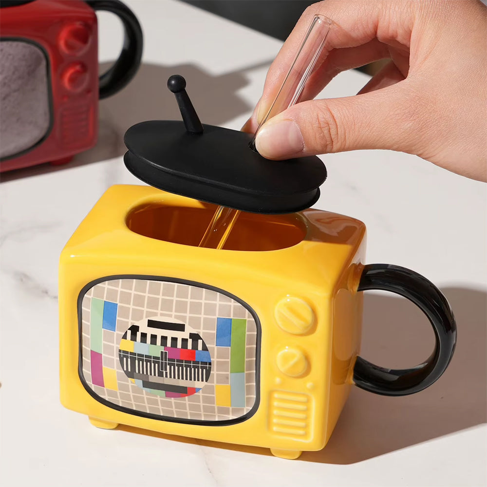 Vintage TV Ceramic Mug