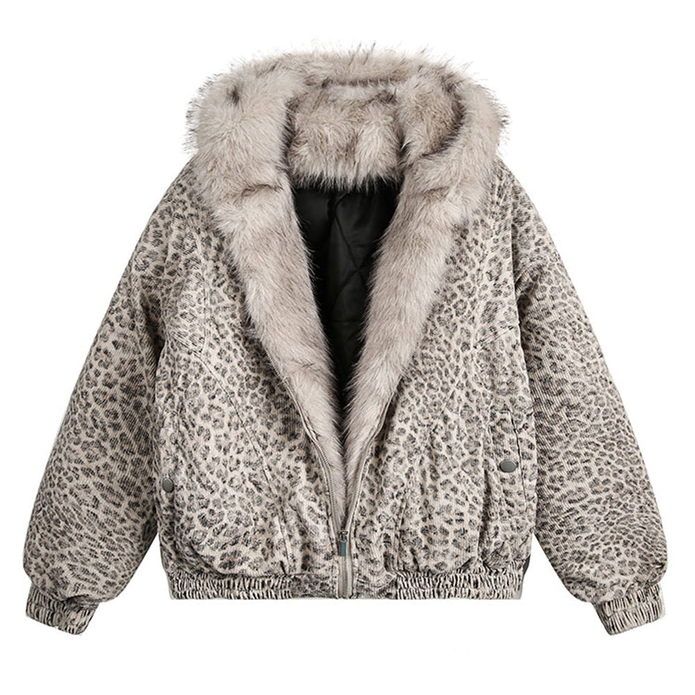 Animal Instincts Leopard Print Jacket
