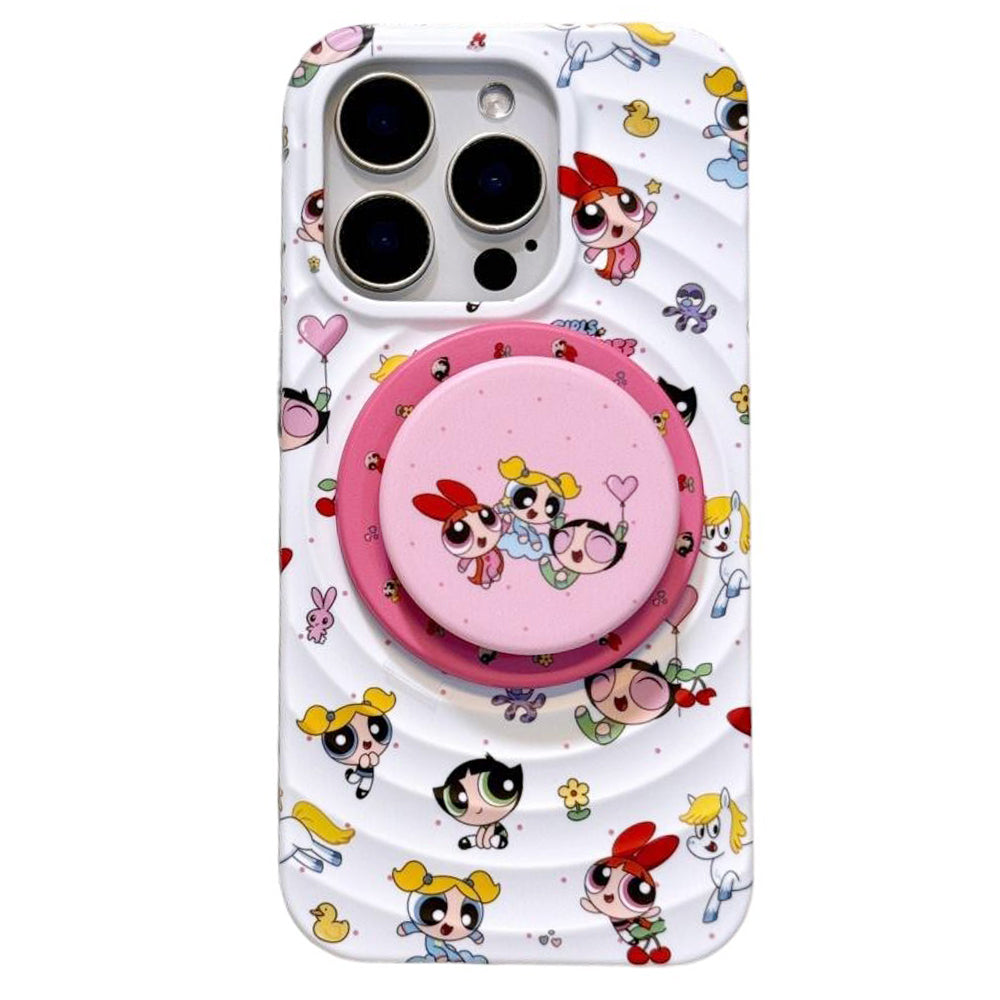 Y2K Cartoon iPhone Case with Grip